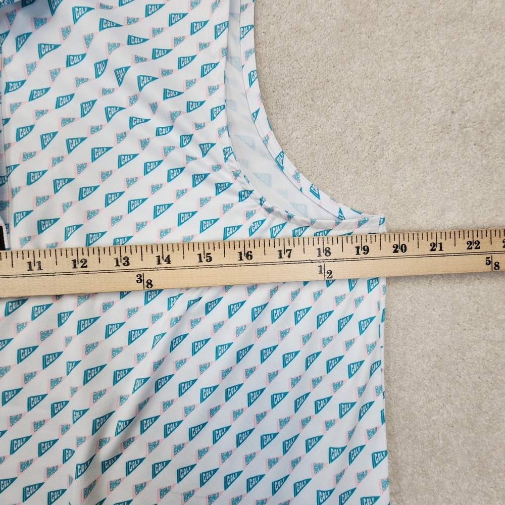 Bad Birdie Pinseeker Polo Womens XL Sleeveless Golf Tennis Shirt NEW PLEASE READ - Picture 8 of 9